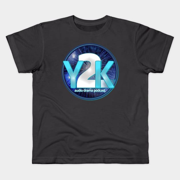 Y2K Audio Drama Podcast Original Logo Kids T-Shirt by y2kpod